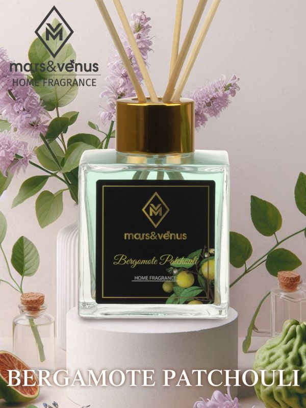 Mars&Venus Bergamote Patchouli аромадиффузор с палочками 120 мл