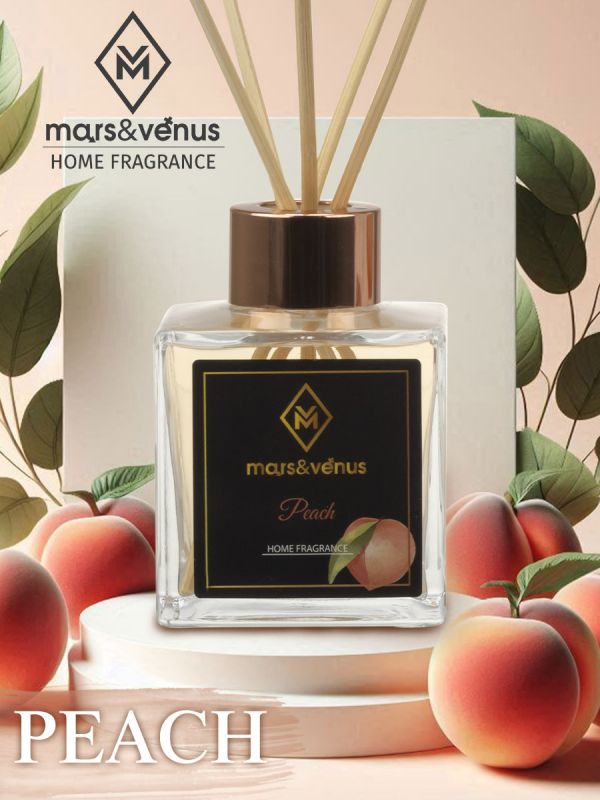 Mars&Venus Peach аромадиффузор с палочками 120 мл