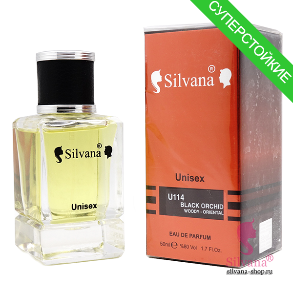 Silvana U114 Black Orchid Woody-Oriental 50 мл