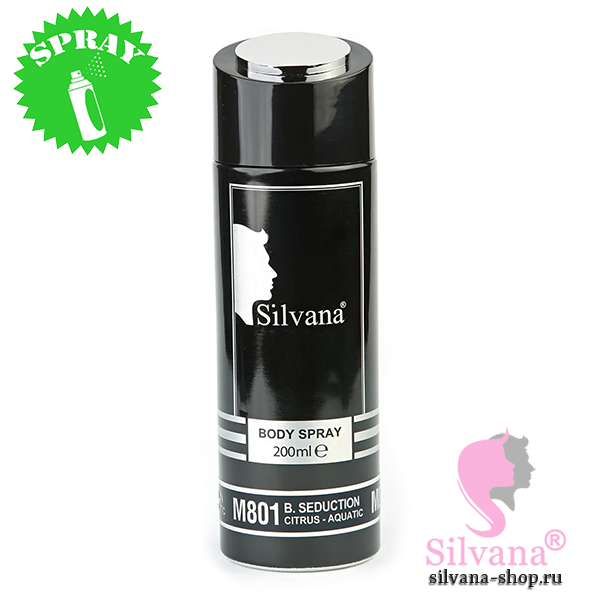 Silvana M801 B.Seduction парфюмированный дезодорант
