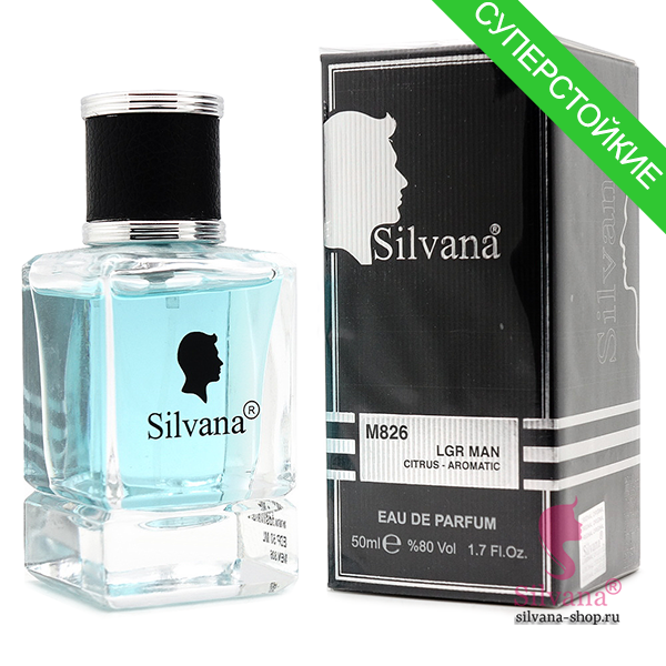 Silvana M826 LGR Men Citrus-Aromatic 50 мл