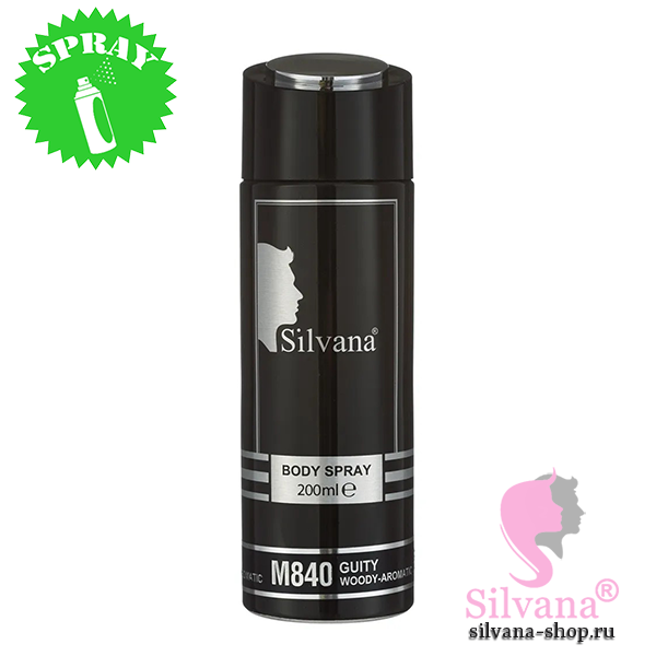 Silvana M840 Guilty парфюмированный дезодорант