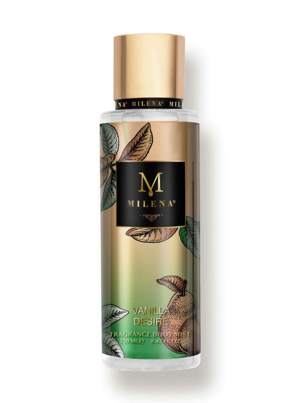 Milena Vanilla Desire спрей-мист для тела 250 мл
