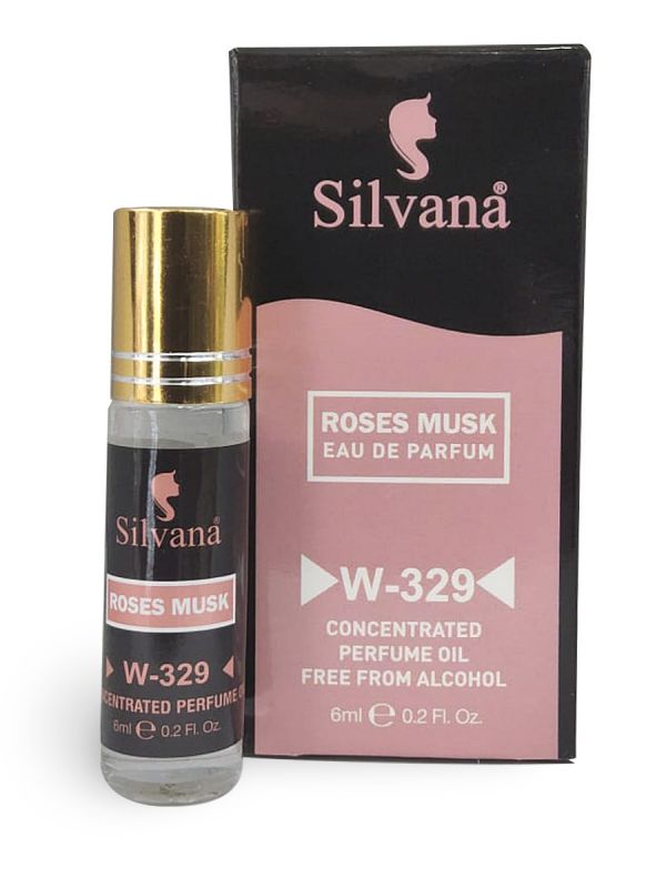 Silvana W-329 Roses Musk масляные духи 6 мл